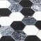 Andova Tiles SAMPLE Channing 2 x 2 Marble Honeycomb Mosaic Floor Use Tile SAM-ANDCHA121 - alternate 3